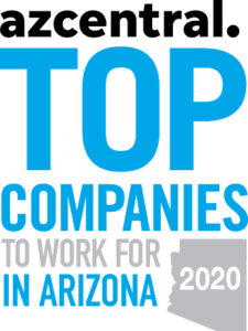 azcentral Top Companies to Work for in Arizona 2020 Logo